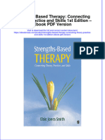 Strengths-Based Therapy: Connecting Theory, Practice and Skills 1st Edition - Ebook PDF Version Full Chapter Instant Download