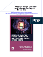 Full Download Modeling, Analysis, Design and Tests For Electronics Packaging Beyond Moore Che File PDF All Chapter On 2024