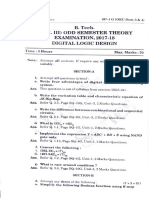 (Sem. Iii) Odd Semester Theory EXAMINATION, 2017-18: Time:3 Hours Digital Logic Design