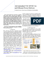 AC Grid With Embedded VSC-HVDC For Secure and Efficient Power Delivery