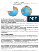 Latitude e Longitude
