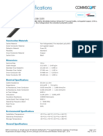 04 Coaxial Cable AVA5RK-50FX - Data Sheet