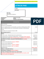 Modele Bulletin Salaire 2021