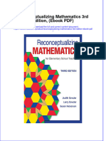 Reconceptualizing Mathematics 3rd Edition, (Ebook PDF) Full Chapter Instant Download