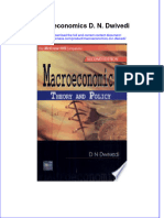 Macroeconomics D. N. Dwivedi Full Chapter Instant Download