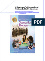 Willard and Spackman's Occupational Therapy Thirteenth, North American Full Chapter Instant Download