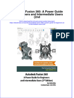 Full Download Autodesk Fusion 360: A Power Guide For Beginners and Intermediate Users (2nd File PDF All Chapter On 2024