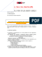 ? Semana 17 - Tema 01 Tarea - Esquema de Producción para El Examen Final