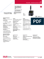 54D Pneumatic - Electronic Pressure Sensor