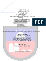 El Pluralismo Jurídico Enfoque de Autora Liliana López López