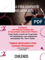 Carta de Vinhos - Brasil