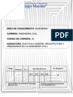 Electiva Ii Diseño, Arquitectura y Urbanismo en La Ingenieria Civil