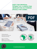 Funding Proposal For Zambia-AFDB