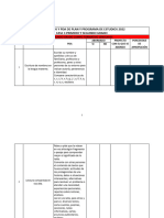 2do Grado Contenidos y Pda de Plan y Programa de Estudios 2022