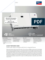 Sma 110 Inverter Datasheet