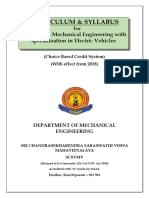 MECH E Vehicles Curriculam and Syllabus R2018 Final