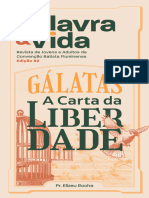 Gálatas - A Carta Da Liberdade - Palavra & Vida