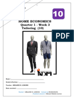 MODULE 3 Tailoring