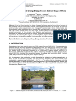 2014-1006 - Wüthrich - Chanson - Air Entrainment and Energy Dissipation On Gabion Stepped Weirs