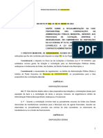 27 - Bônus - Modelo de Decreto Que Dispõe Sobre A Fase Preparatória Das Contratações