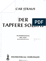 Operetta - Straus, Oscar - Chocolate Soldier, The - Vocal Score - German - Operetta