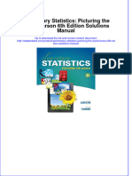 Full Download Elementary Statistics: Picturing The World Larson 6th Edition Solutions Manual File PDF Free All Chapter