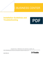 TBC-Installation Guidelines and Troubleshooting