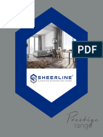 Sheerline Prestige Triple Glazing Window Brochure