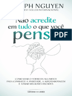 Não Acredite em Tudo o Que Você Pensa