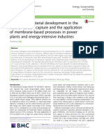 A Review of Material Development in Carbon Capture