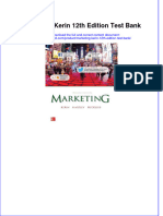 Full Download Marketing Kerin 12th Edition Test Bank File PDF All Chapter On 2024