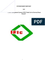 Credit Management System of IFIC Bank LTD