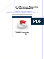 Full Download Fundamentals of Advanced Accounting Hoyle 6th Edition Test Bank File PDF Free All Chapter