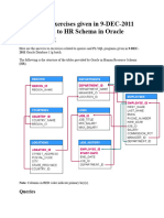 HR Schema