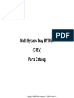 BY5020 Multi Bypass Tray Parts List