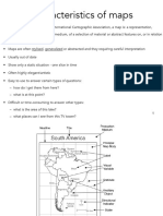 Characteristics of A Good Map