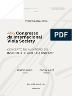 OSU - 49º Congresso Internacional de Viola