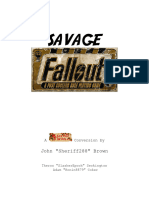 Savage Worlds - Fallout