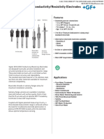 3-2819-S1C Sensor - Signet - 2818-2823 - ConductivityResistivity - Electrodes