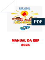 MANUAL DA EBF 2024 - Eu Sou Luz Do Mundo