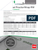 Enviroseal Proctorwrap RW Datasheet