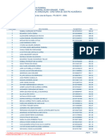 Classificao Geral Da Lista de Espera SISU 2021-1