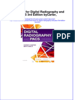 Full Download Test Bank For Digital Radiography and PACS 3rd Edition Bycarter, File PDF Free All Chapter