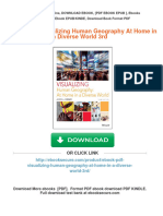 (Ebook PDF) Visualizing Human Geography at Home in A Diverse World 3rd Download PDF