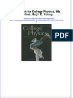 Full Download Test Bank For College Physics, 9th Edition: Hugh D. Young File PDF All Chapter On 2024