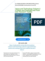 (FREE PDF Sample) Formulation Science and Technology Volume 4 Agrochemicals Paints and Coatings and Food Colloids Tharwat F Tadros Ebooks