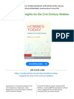 PDF Hobbes Today Insights For The 21st Century Hobbes Download