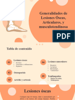 Lesiones Musculo Esqueleticas