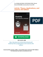 Get (Ebook PDF) Elasticity: Theory, Applications, and Numerics 4th Edition Free All Chapters