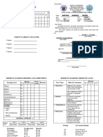 School Form 9 For Grades IV VI